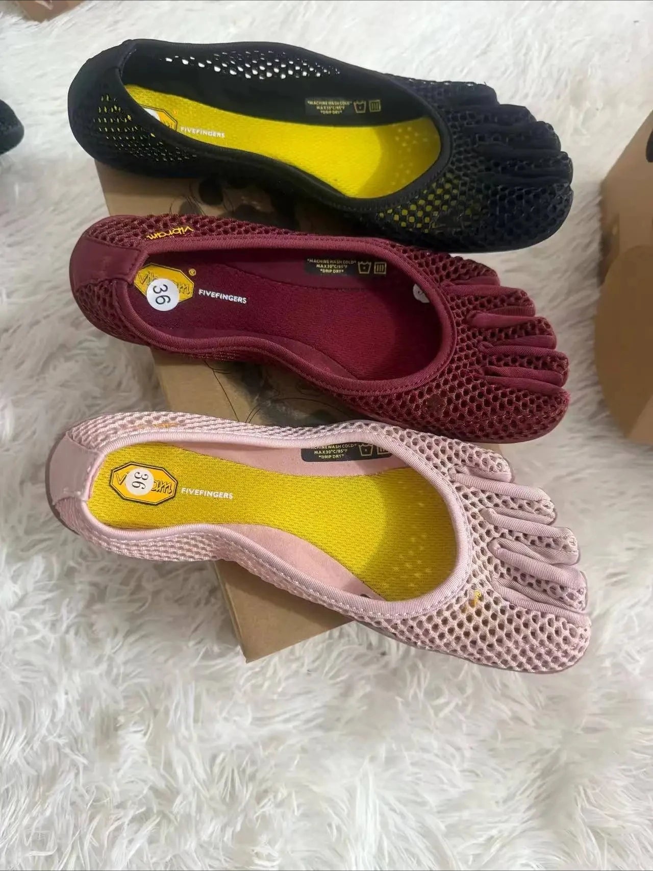 New Five-Finger Shoes Women's Indoor Yoga Pilates Barefoot Comprehensive Training Non-Slip Fitness Shoes In Box Fast Shipping