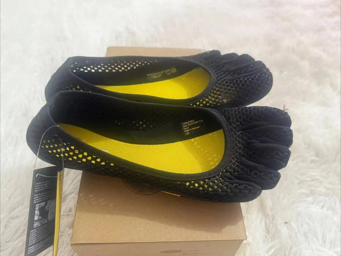 New Five-Finger Shoes Women's Indoor Yoga Pilates Barefoot Comprehensive Training Non-Slip Fitness Shoes In Box Fast Shipping