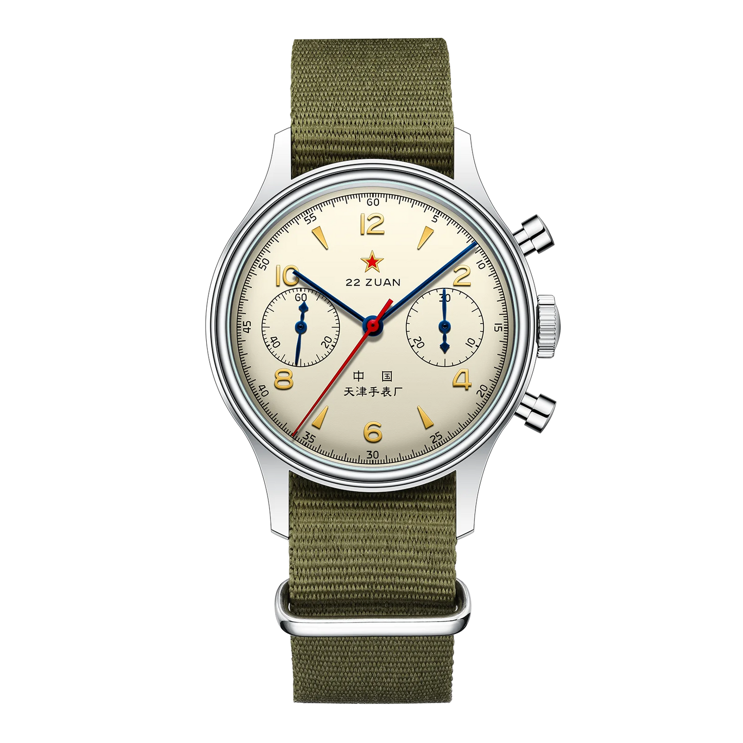 Seagull 1963 International Edition Watch for Men Chronograph Manual Winding Mechanical Watches Original ST1901 D304 Memorial