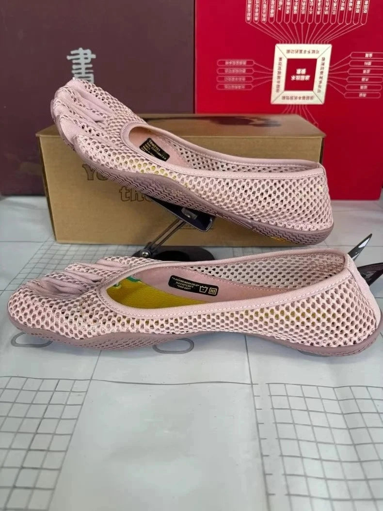 New Five-Finger Shoes Women's Indoor Yoga Pilates Barefoot Comprehensive Training Non-Slip Fitness Shoes In Box Fast Shipping