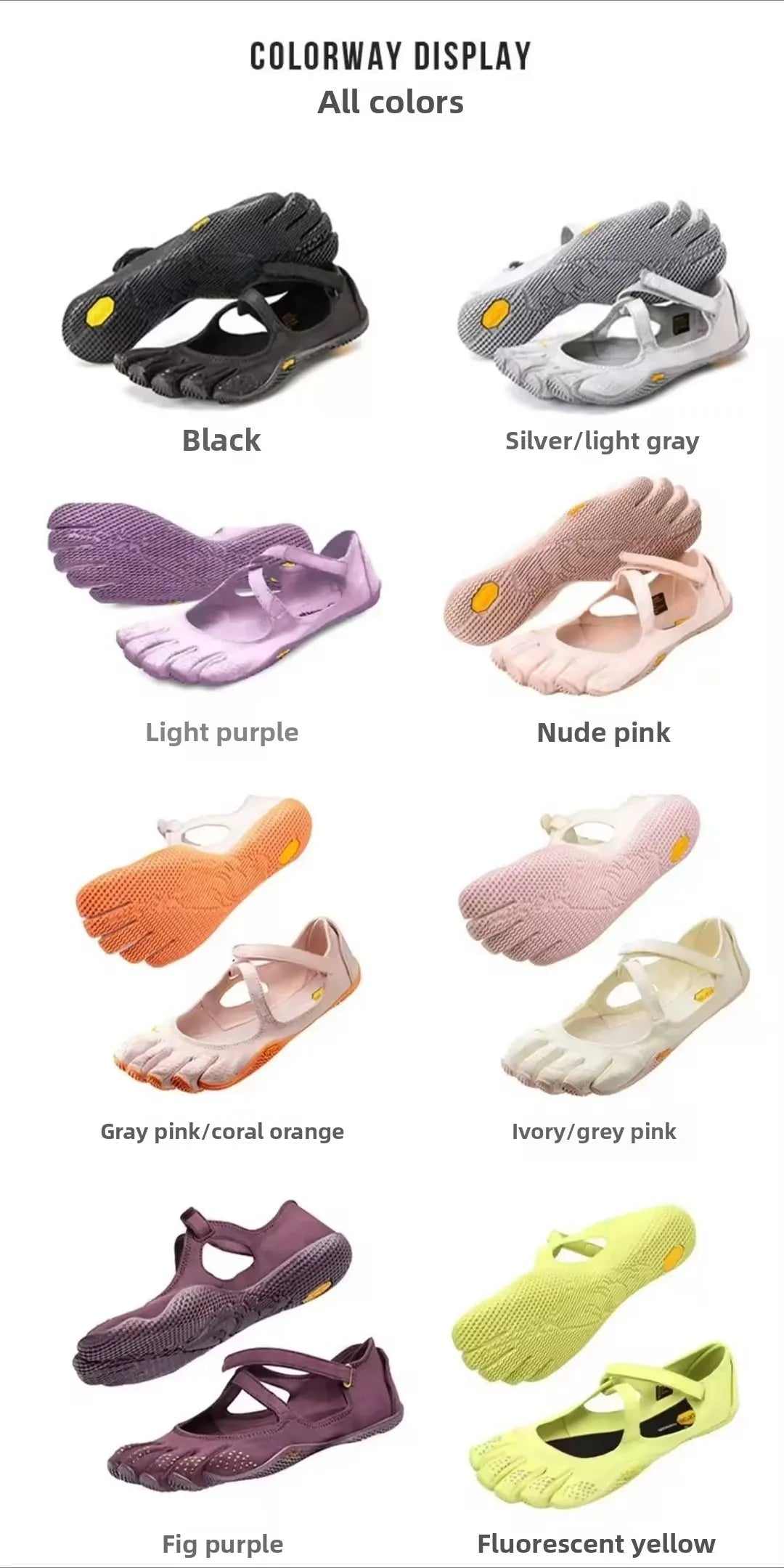 Original Five Fingers Women's Sneaker Training Fitness Anti-Slip Shoe In Box Fast Delivery