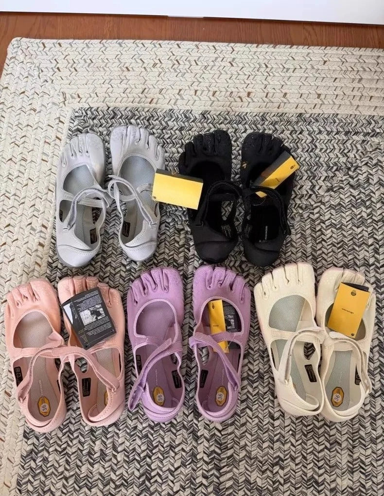 New Five-Finger Shoes Women's Indoor Yoga Pilates Barefoot Comprehensive Training Non-Slip Fitness Shoes In Box Fast Shipping