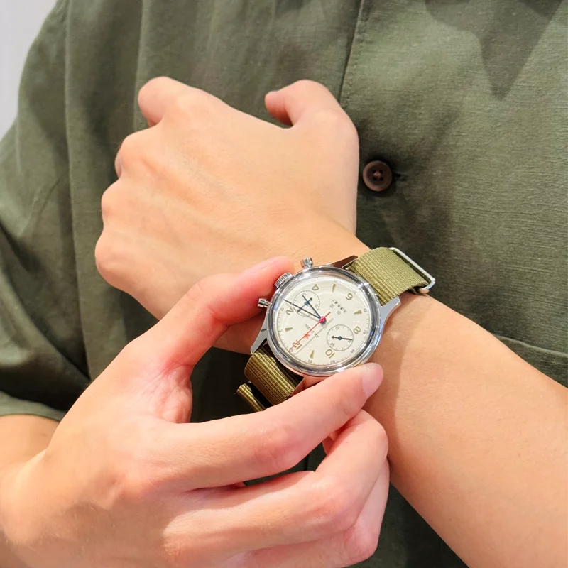 Seagull 1963 International Edition Watch for Men Chronograph Manual Winding Mechanical Watches Original ST1901 D304 Memorial